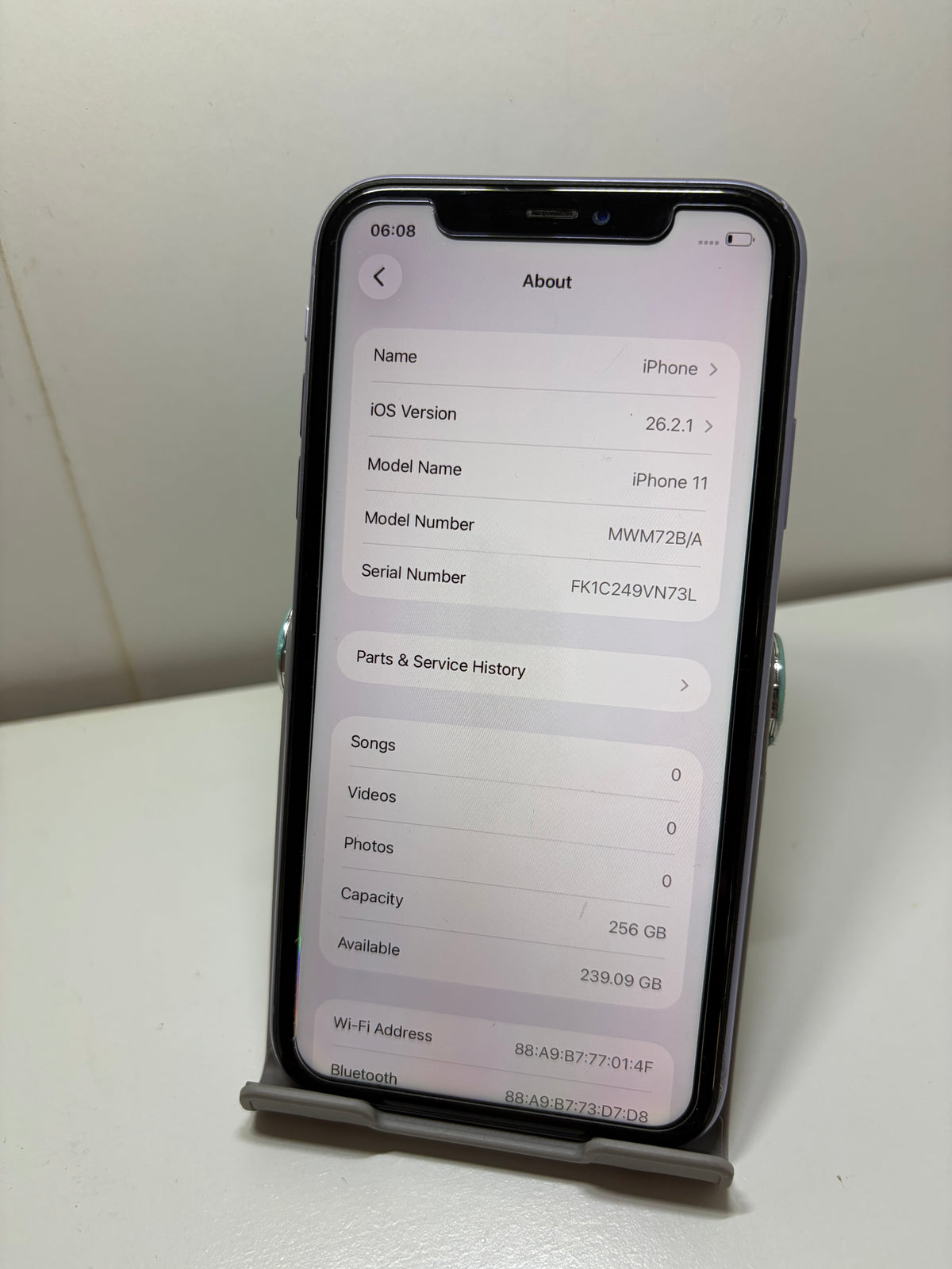 📱 iPhone 11 256GB Purple – Unlocked💜